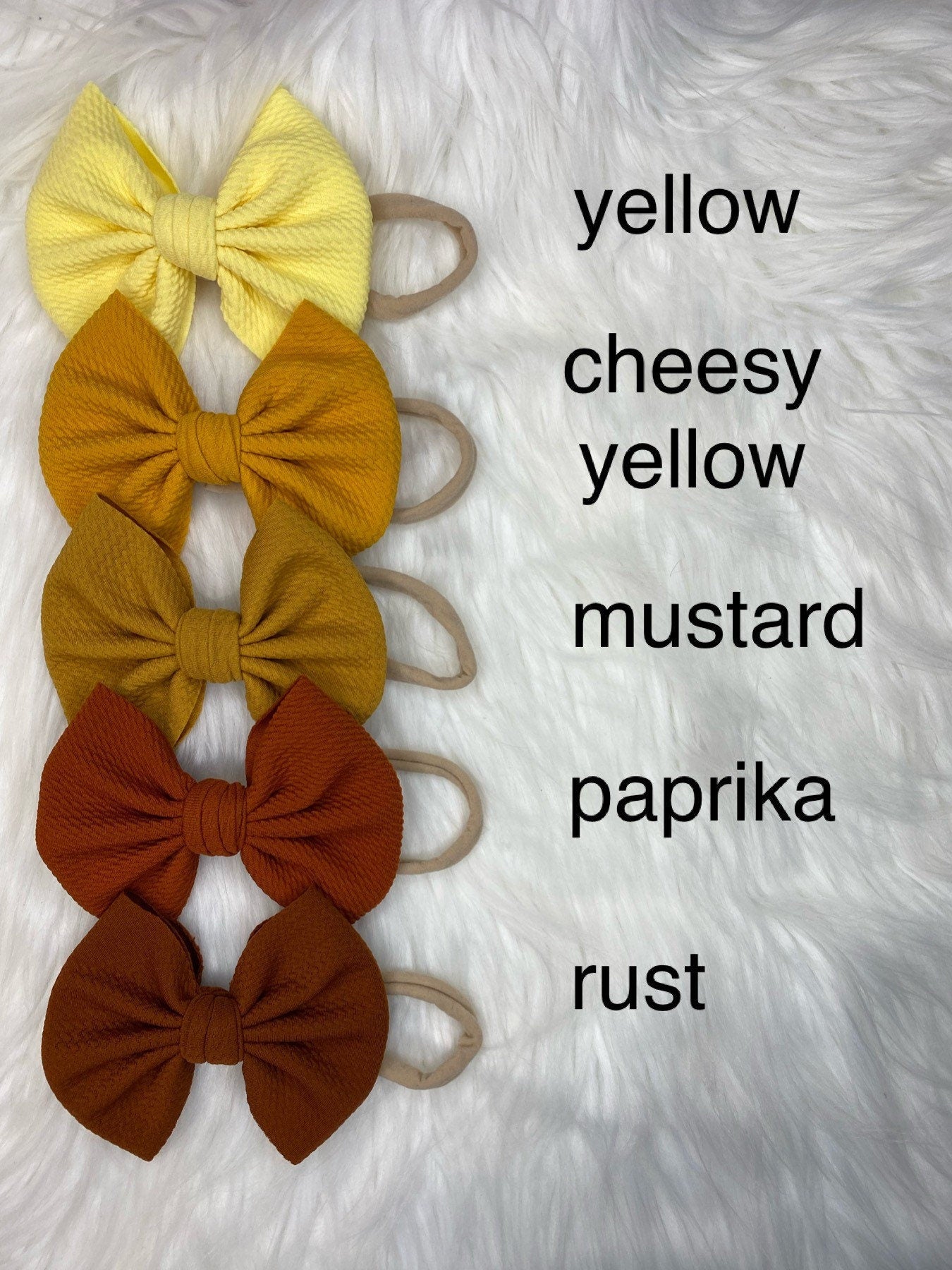 46 Solid Colors Baby Nylon Headband Bows, Newborn Bow Headband, Toddler Headband for Girl, Big Bow Headband Baby, Baby Bows on Nylon