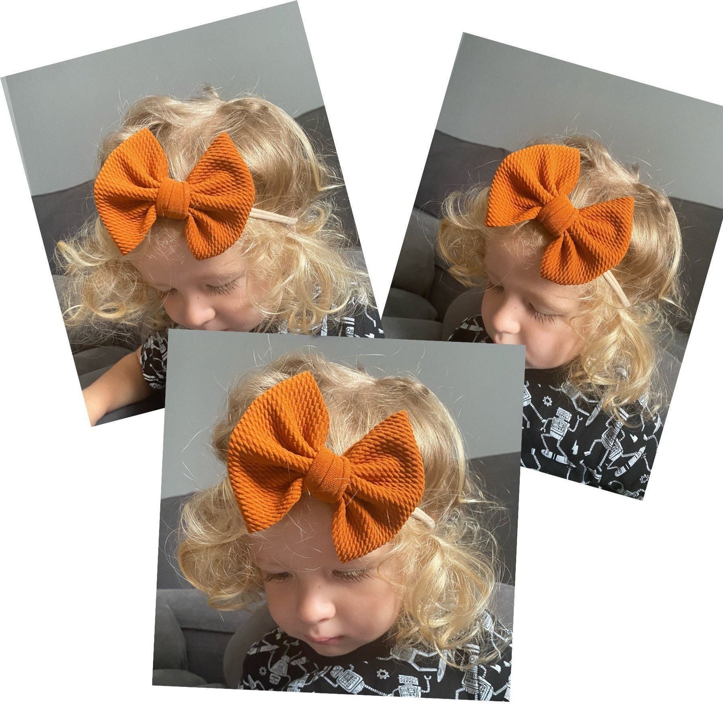 46 Solid Colors Baby Nylon Headband Bows, Newborn Bow Headband, Toddler Headband for Girl, Big Bow Headband Baby, Baby Bows on Nylon