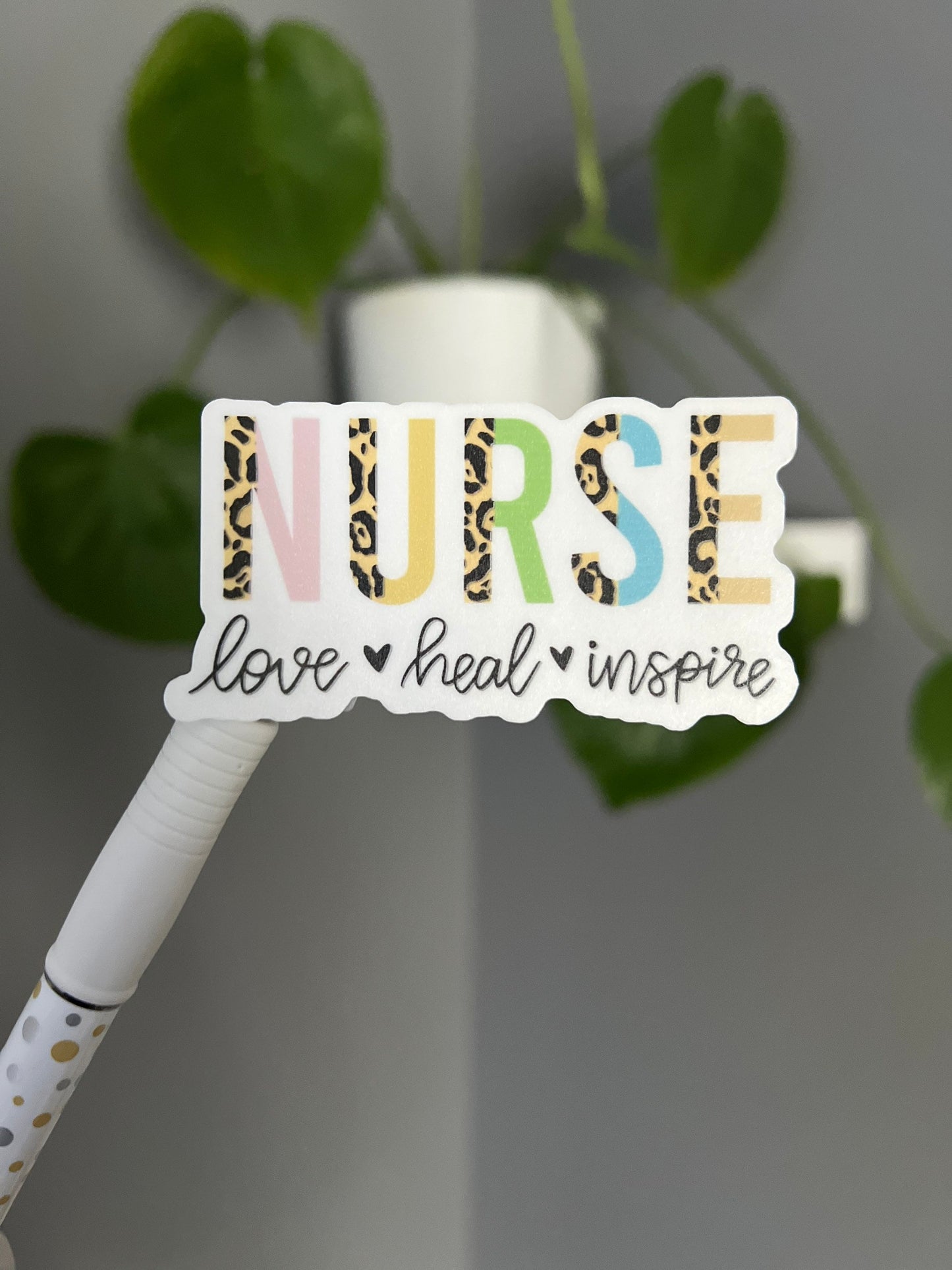 Nurse Sticker, Nurse Positive Sticker, Motivation Sticker, Positive Sticker, Vinyl Sticker, Water Bottle Sticker, Laptop Sticker